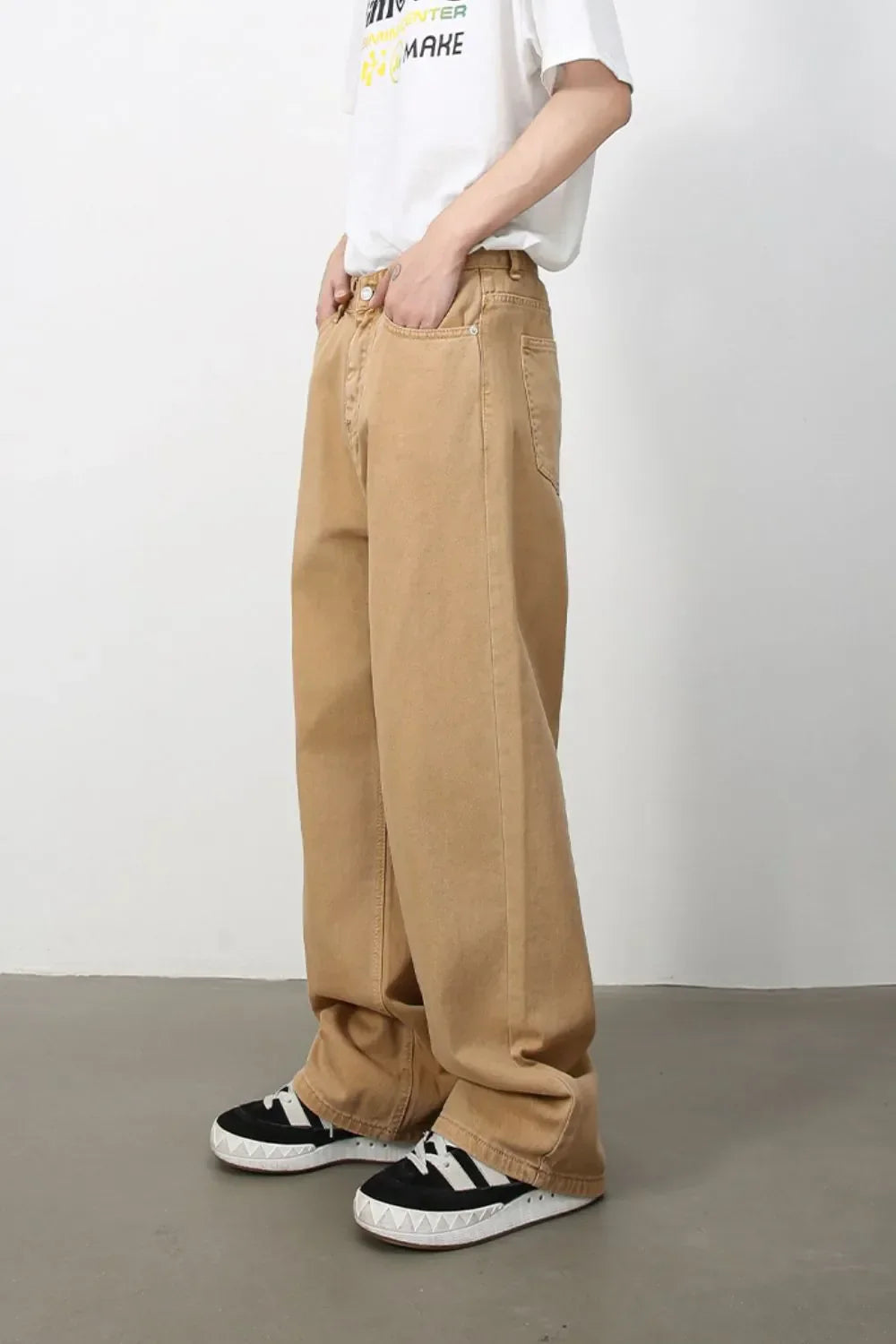 Men's Mid Rise Baggy Jeans